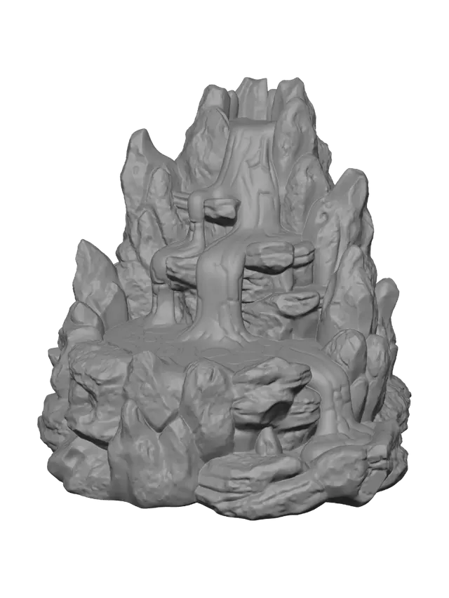 3D model for Lava Cascade