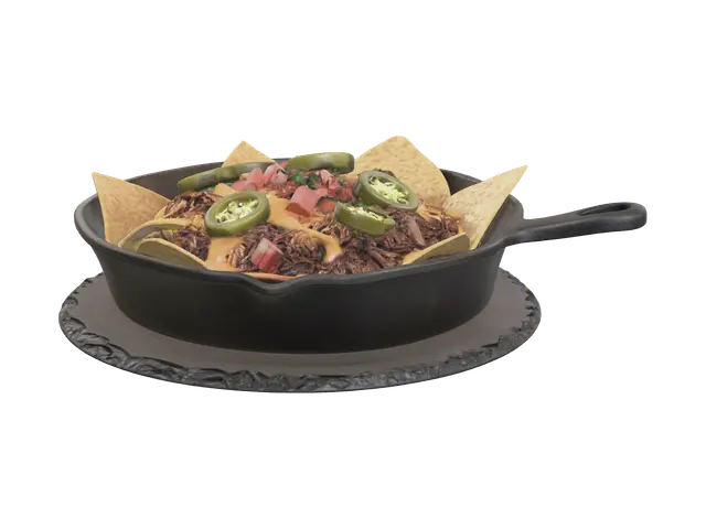 3D model for Stylized Nachos