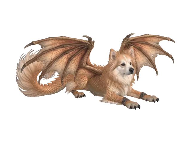 3D model for Library Wyvern Canine