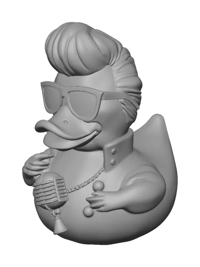 3D model for Elvis Rubber ducky
