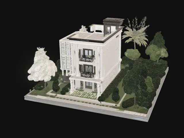 3D model for Colonnade Townhouse