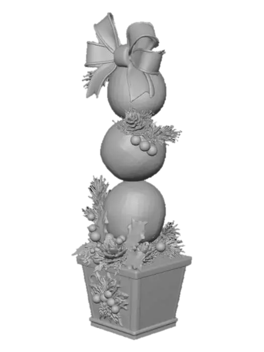 3D model for Festive Ornament Topiary