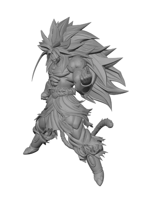 3D model for Silver Saiyan Spirit
