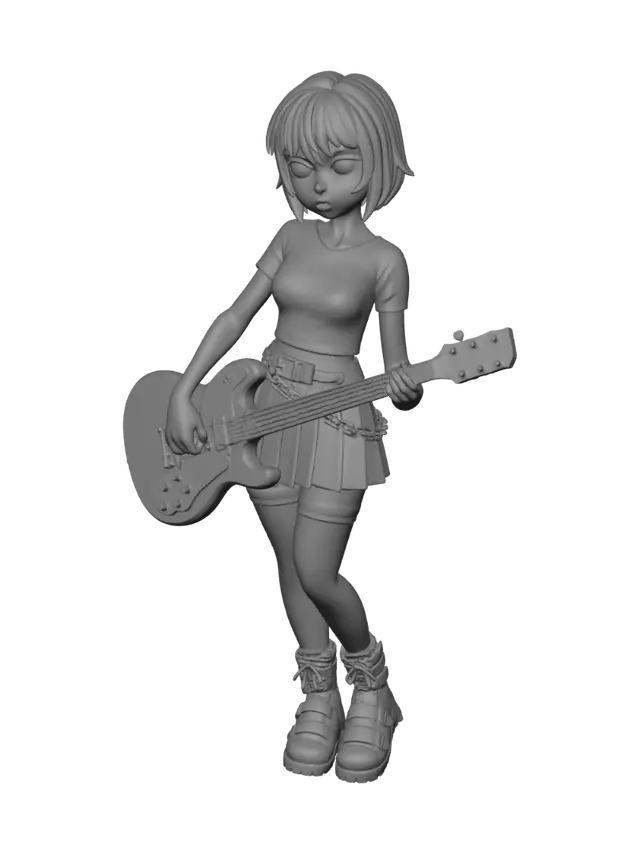 3D model for Monochrome Serenade