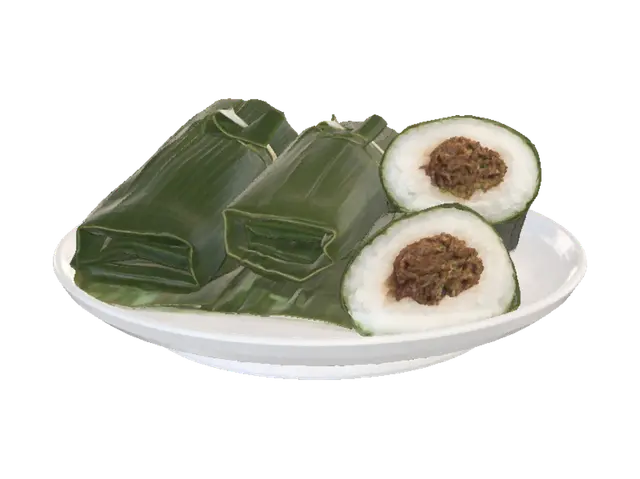 Lemper - Wrapped 3D model, vytvořený pomocí AI