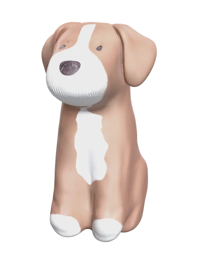 3D model for Realistic Dog Brain