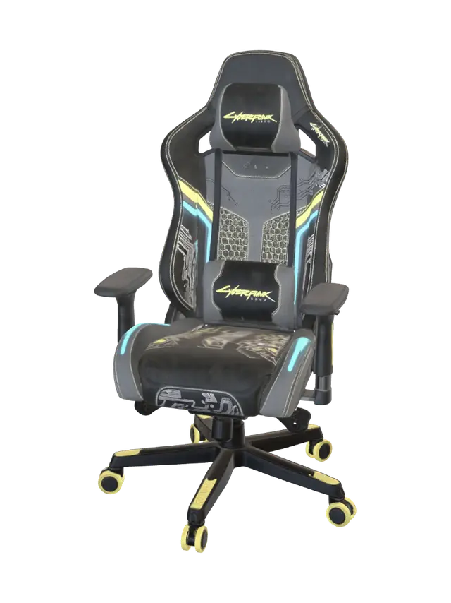 Silla Gaming Edición Especial Cyberpunk 2077 - Rgb 3D model, vytvořený pomocí AI