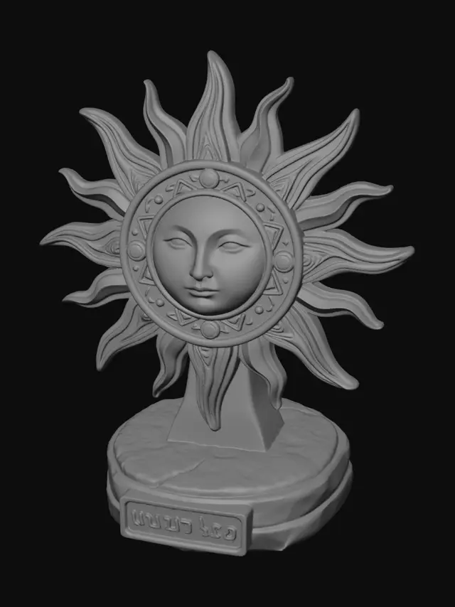 3D model for פלא השמש