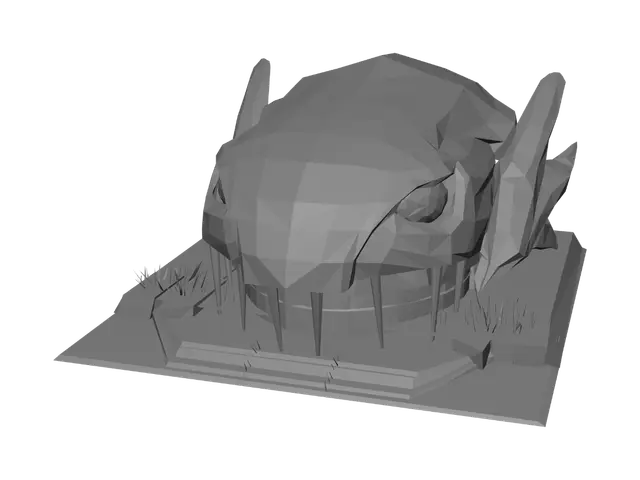 3D model for Cosmic Mammoth at Night