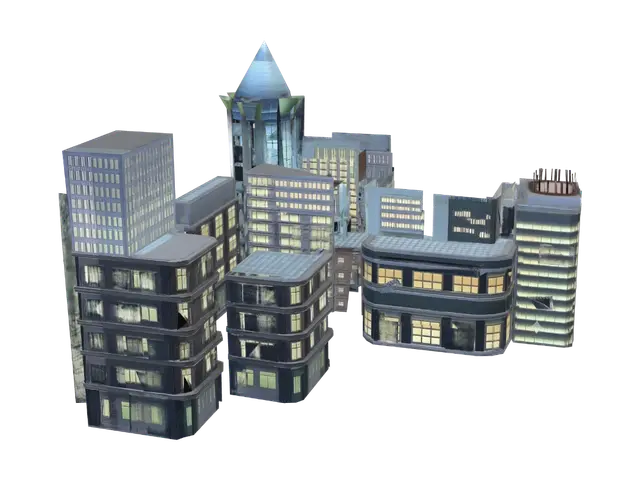 3D model for Nocturnal Cityscape