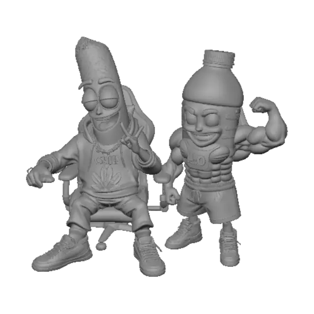 3D model for Weed & Water