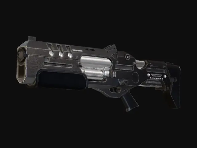 3D model for Nebula Edge Blaster