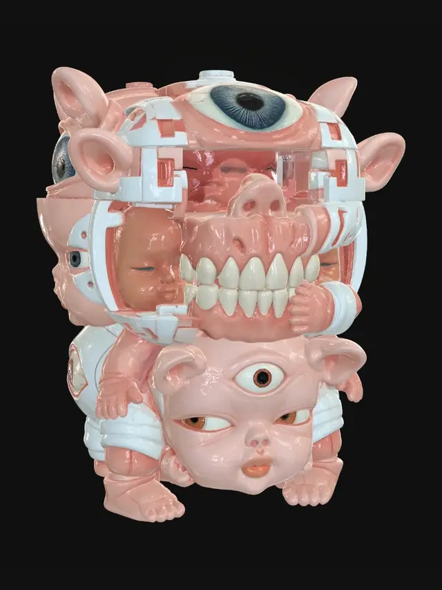 3D model for Headstack of Many Faces