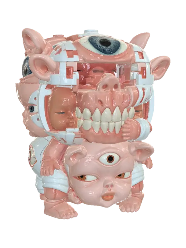 3D model for Headstack of Many Faces