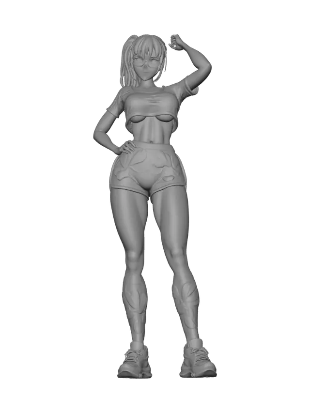 3D model for Floral Power Pose