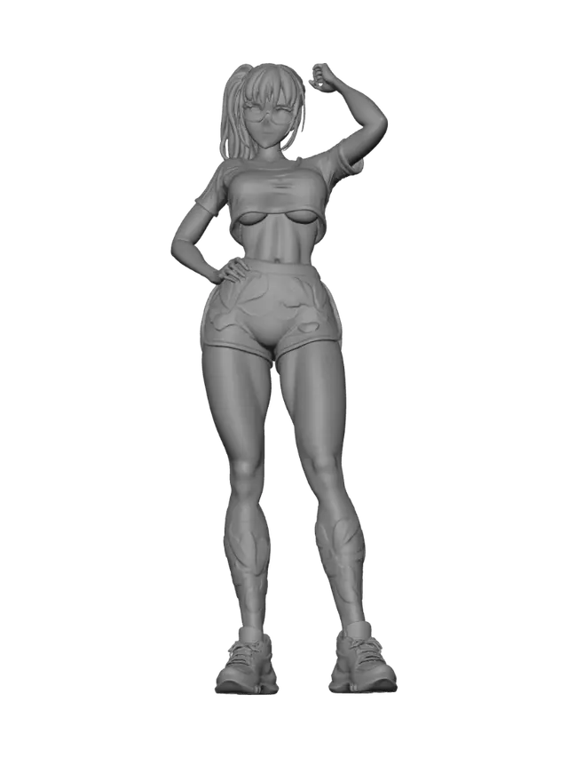 3D model for Floral Power Pose