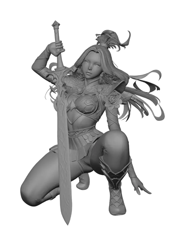 3D model for Verdant Dawnblade