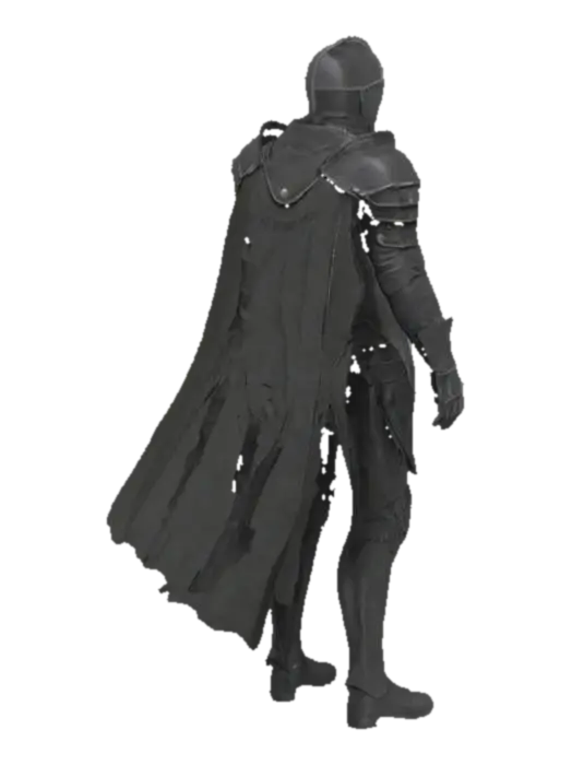 Dark Knight - Vigilante 3D model, vytvořený pomocí AI