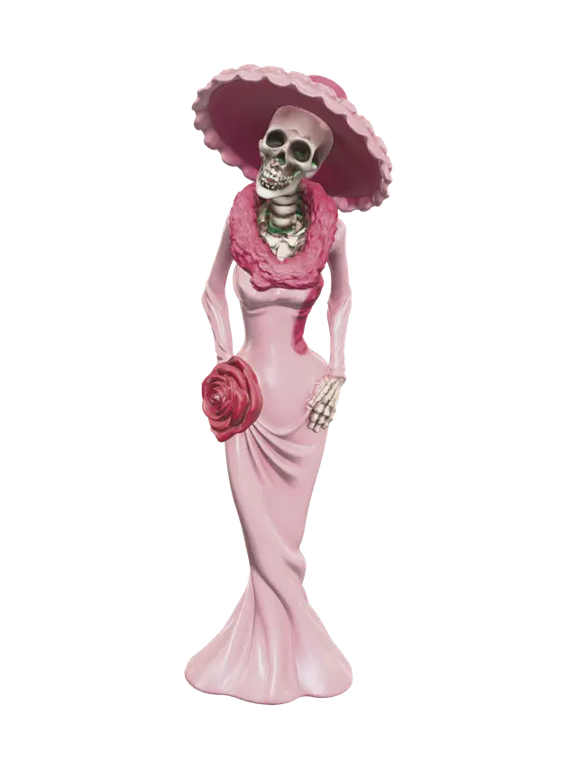 3D model for Fantasy Female Skeleton