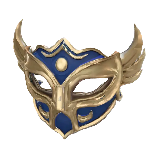 3D model for Golden Winged Mask