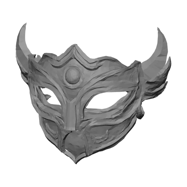 3D model for Golden Winged Mask