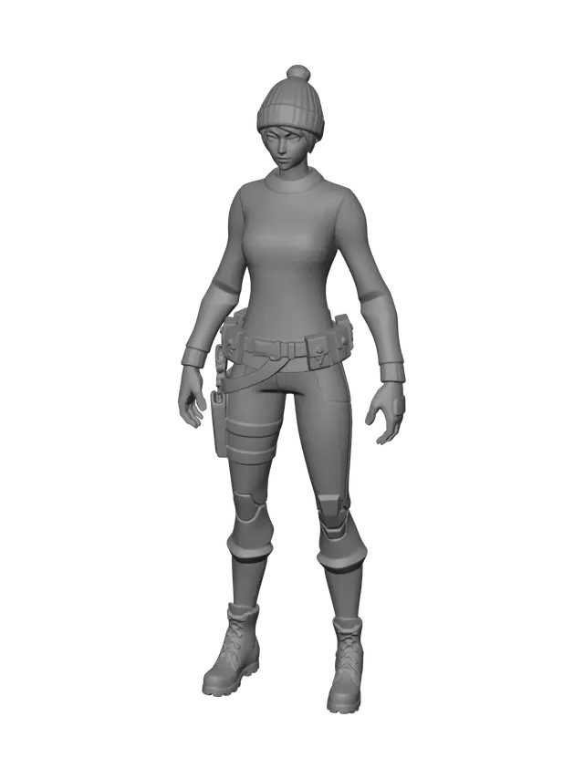 3D model for Low-Poly Nog Ops