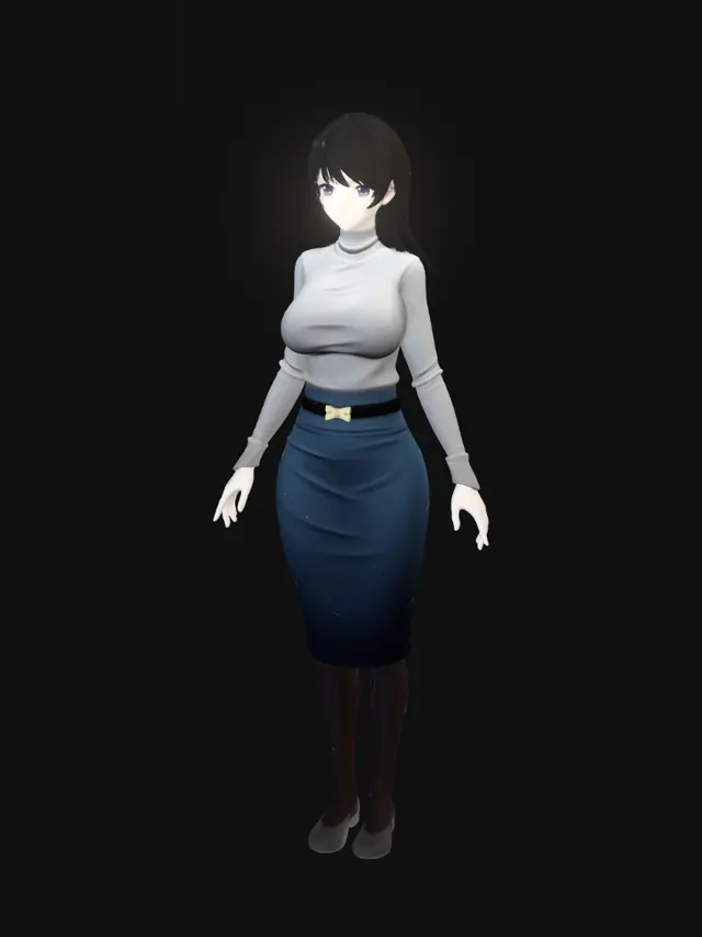 3D model for Courtyard Portrait