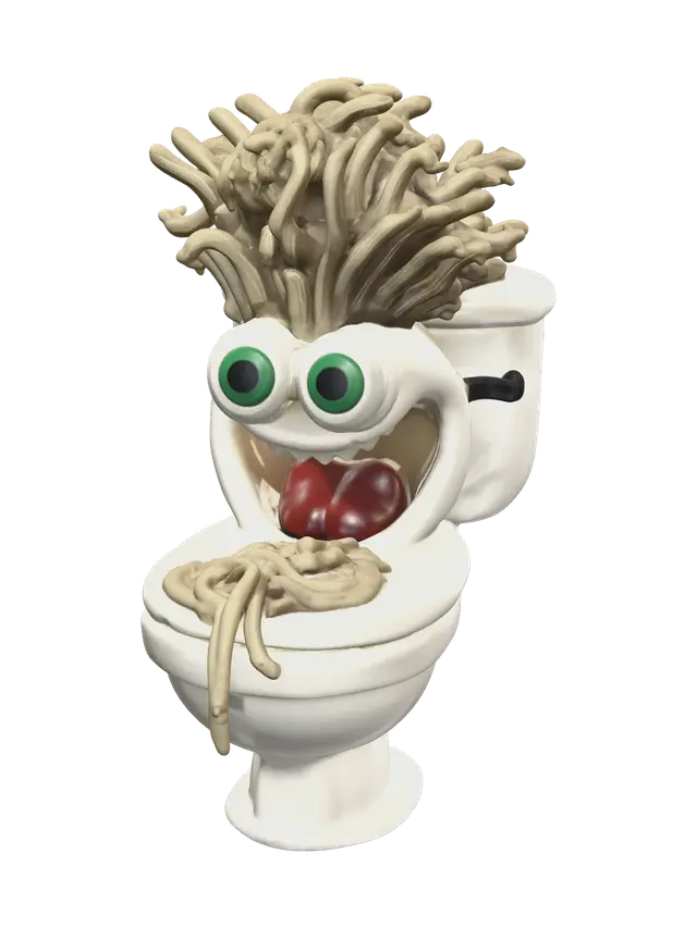 3D model for Ornate Spaghetti Tualetti