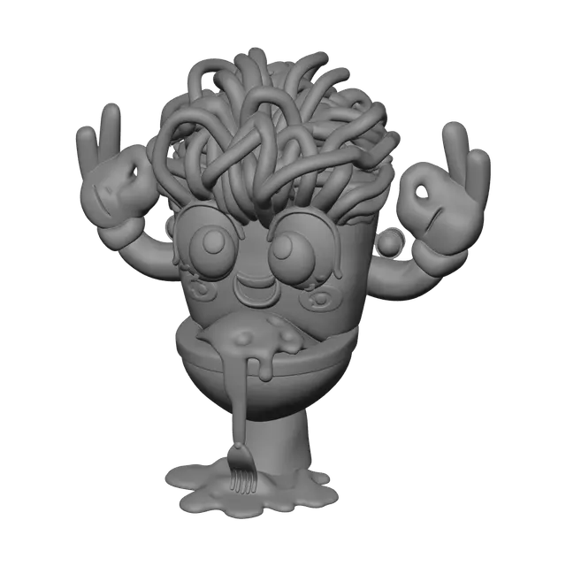 3D model for Ornate Spaghetti Tualetti