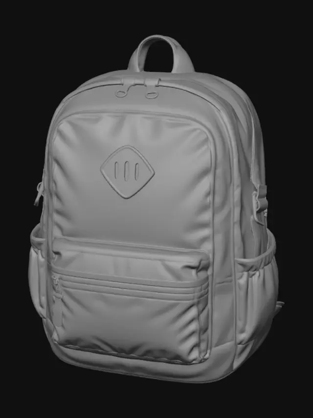 3D model for Desert Trek Backpack