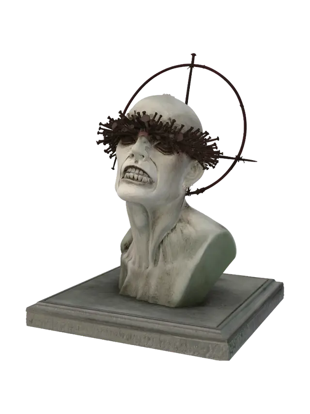 Halo of Thorns - Circular 3D model, vytvořený pomocí AI