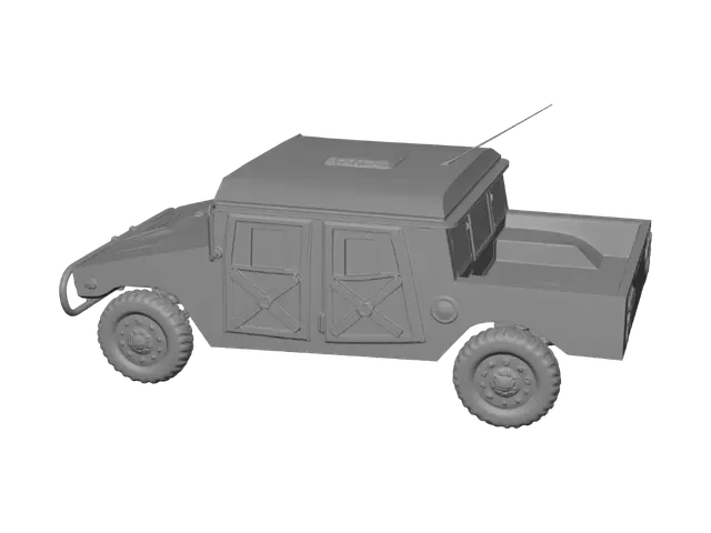 3D model for Desert Patrol Humvee