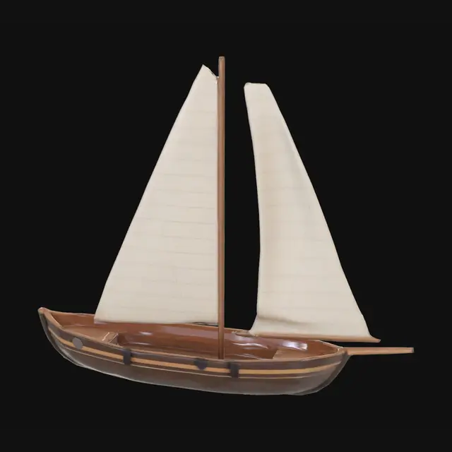3D model for sloop