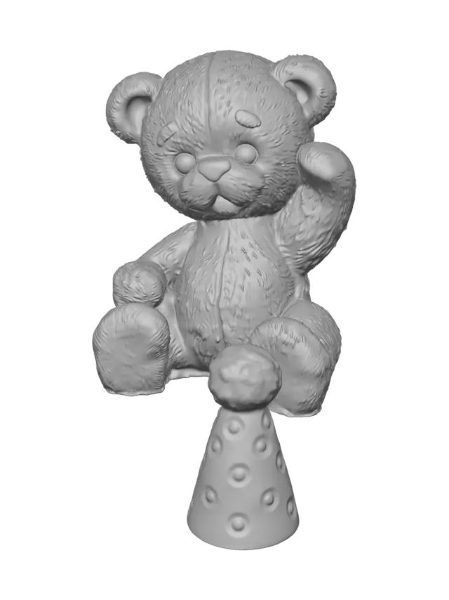 3D model for Teddy's Snowy Friend