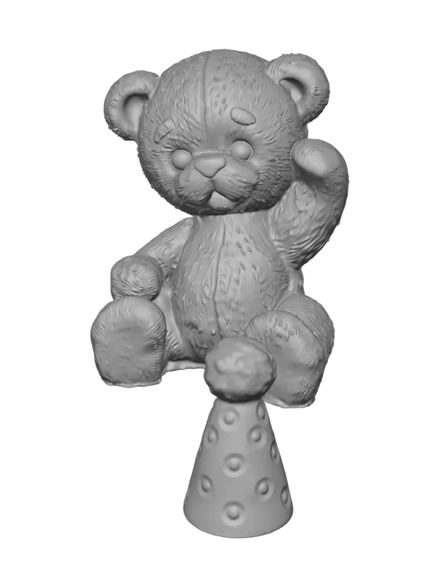 3D model for Teddy's Snowy Friend