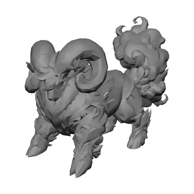 3D model for Embercrest Ram