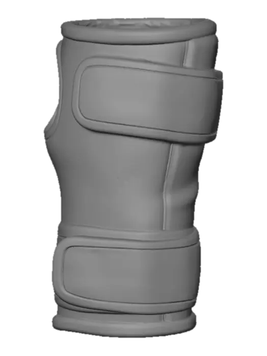 3D model for Blue leg brace