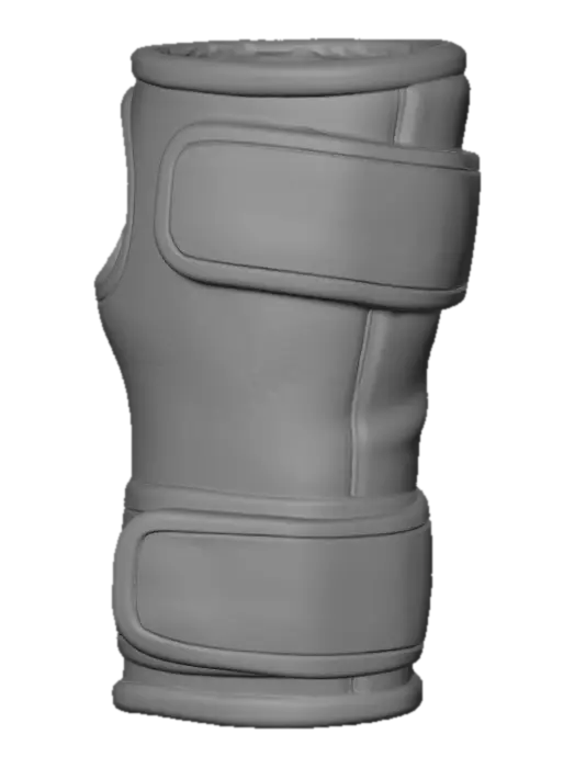 3D model for Blue leg brace