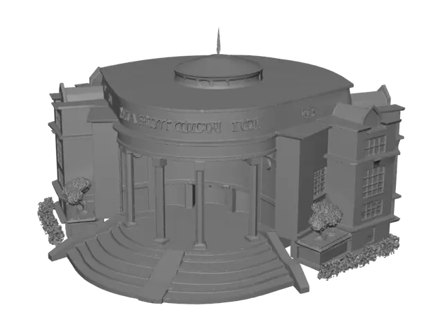 3D model for Army Theater