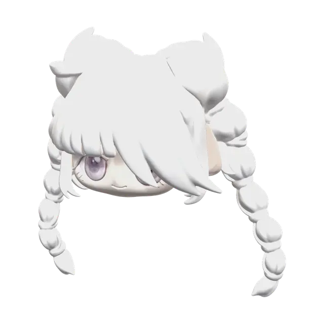 3D model for Modern Anime Boy Hairstyles