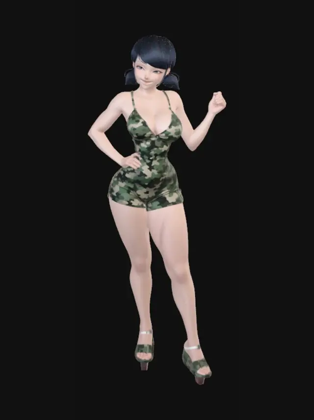 3D model for Camouflage Charm