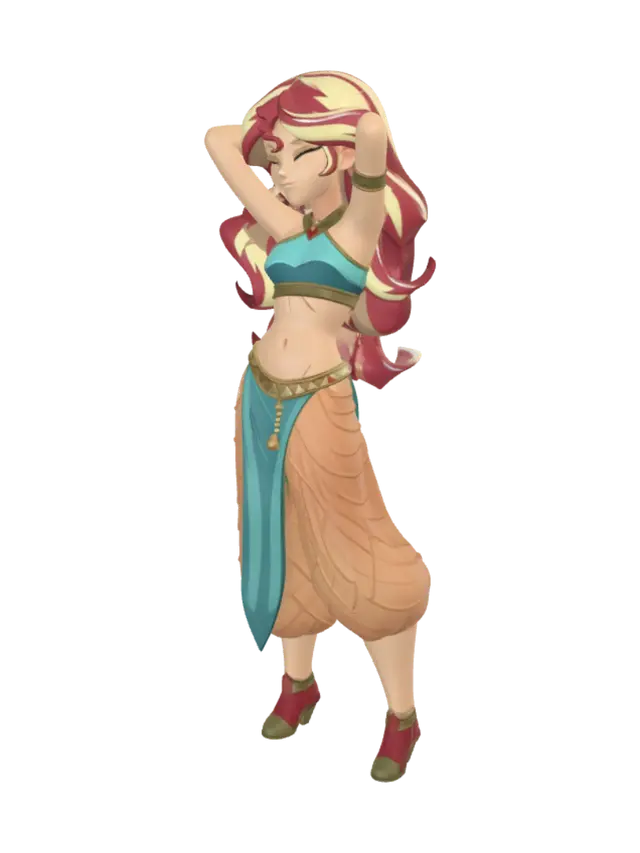 3D model for Golden Mirage