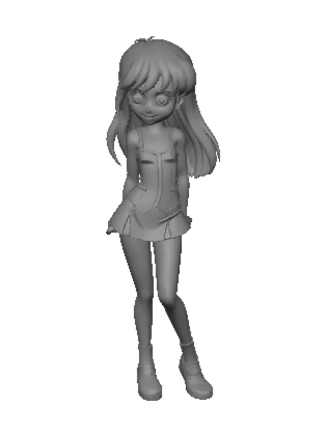 3D model for Pop Art Princess