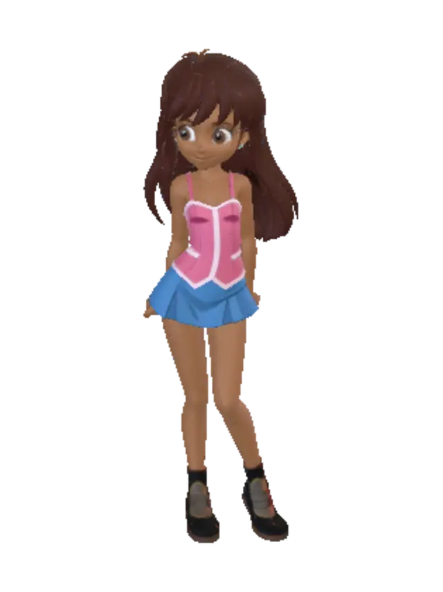 3D model for Pop Art Princess