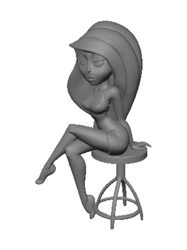 3D model for Barroom Diva