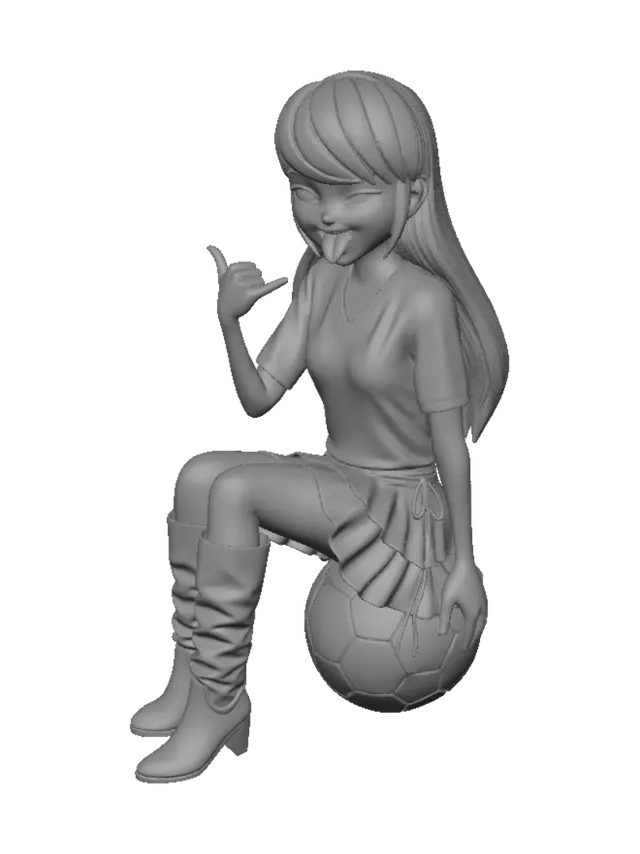 3D model for Los Angeles 79 Winking on the Field