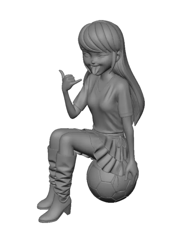 3D model for Los Angeles 79 Winking on the Field