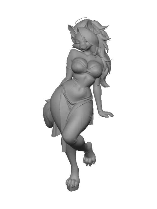 3D model for Crimson Velvet Enchantress