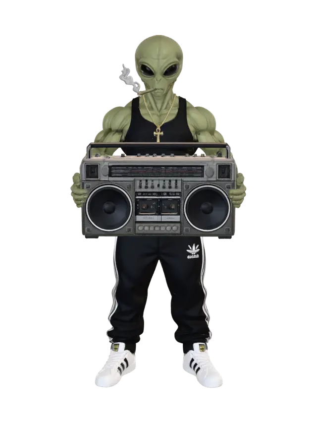 3D model for Galactic Boombox Groove