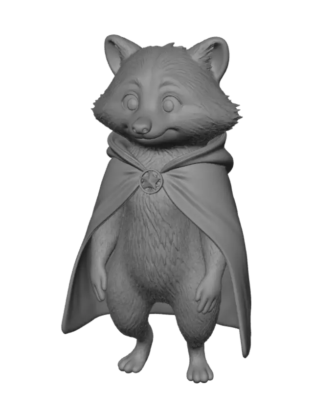 3D model for Raccoon Ranger